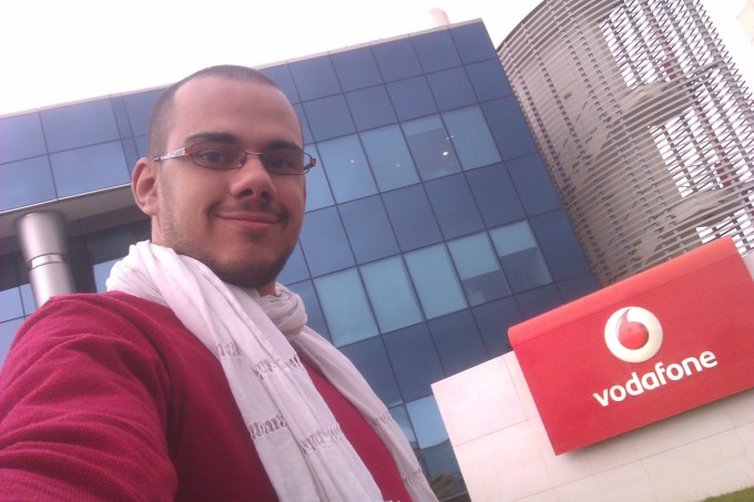 Mina Mamdouh at Vodafone HQVodafone HQ